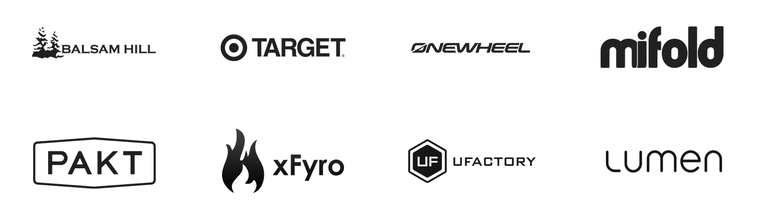 Brands that trust Rainfactory Brands that trust Rainfactory