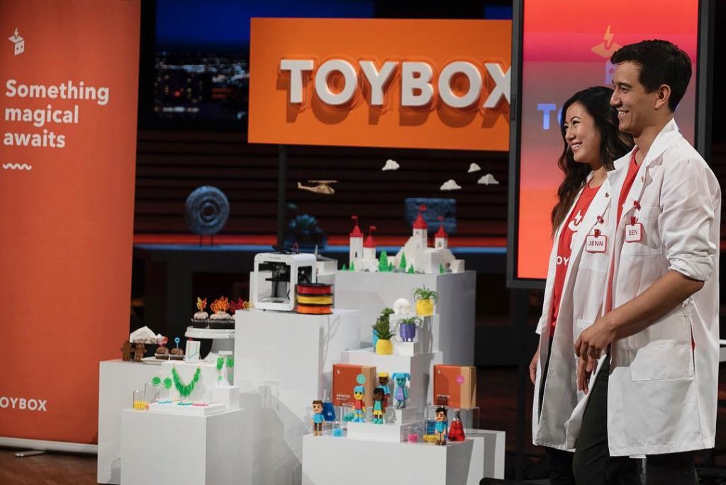 Toybox 3D Printer Shark Tank