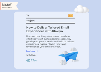 How to Deliver Tailored Email Experiences with Klaviyo