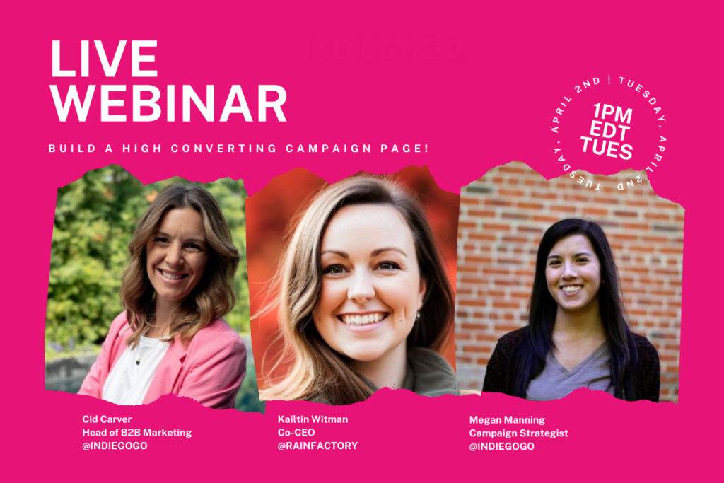 Join Our Live Webinar on April 2nd to Master High Converting Campaign Page!